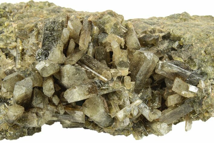 Clinozoisite Crystal Cluster - Peru #256113